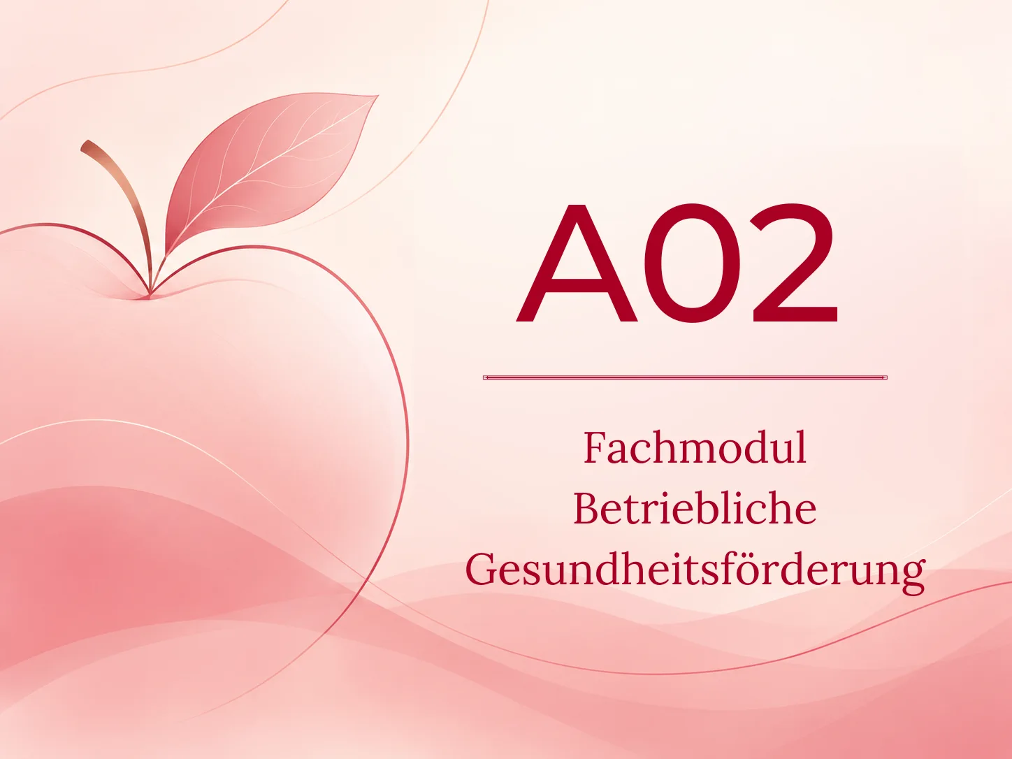 Betriebliche Gesundheitsförderung und Gesundheitszirkelmoderation – Fachmodul